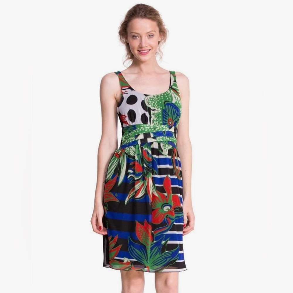 Desigual Strapless Dress XL. NWOT.